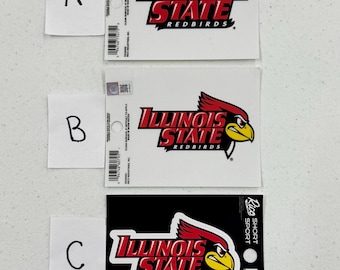 Illinois State Redbirds Sticker