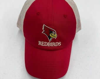 Illinois State Redbirds Hat with a mesh-backing!