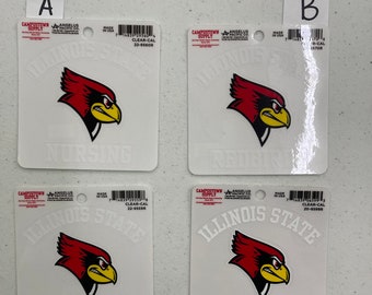 Illinois State University Car Decal