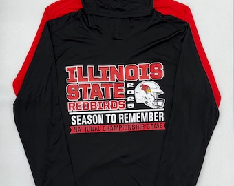 Illinois State University Season To Remember Performance Long Sleeve Hooded Tee