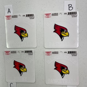 Illinois State University Car Decal