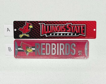 Illinois State Redbirds Wall Signs