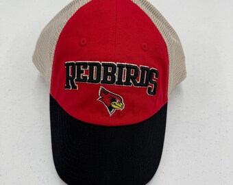 Illinois State University Redbirds Hat with Mesh- back!