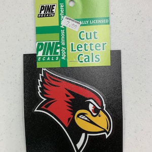 Illinois State University Redbirds Bird Head Decal