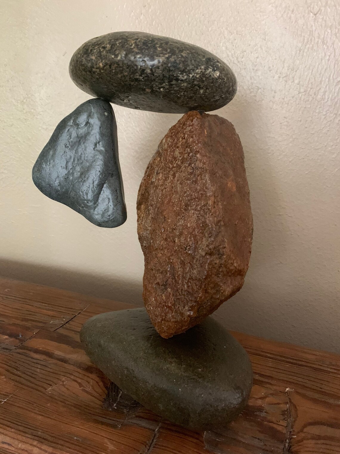Floating Rock Sculpture Etsy