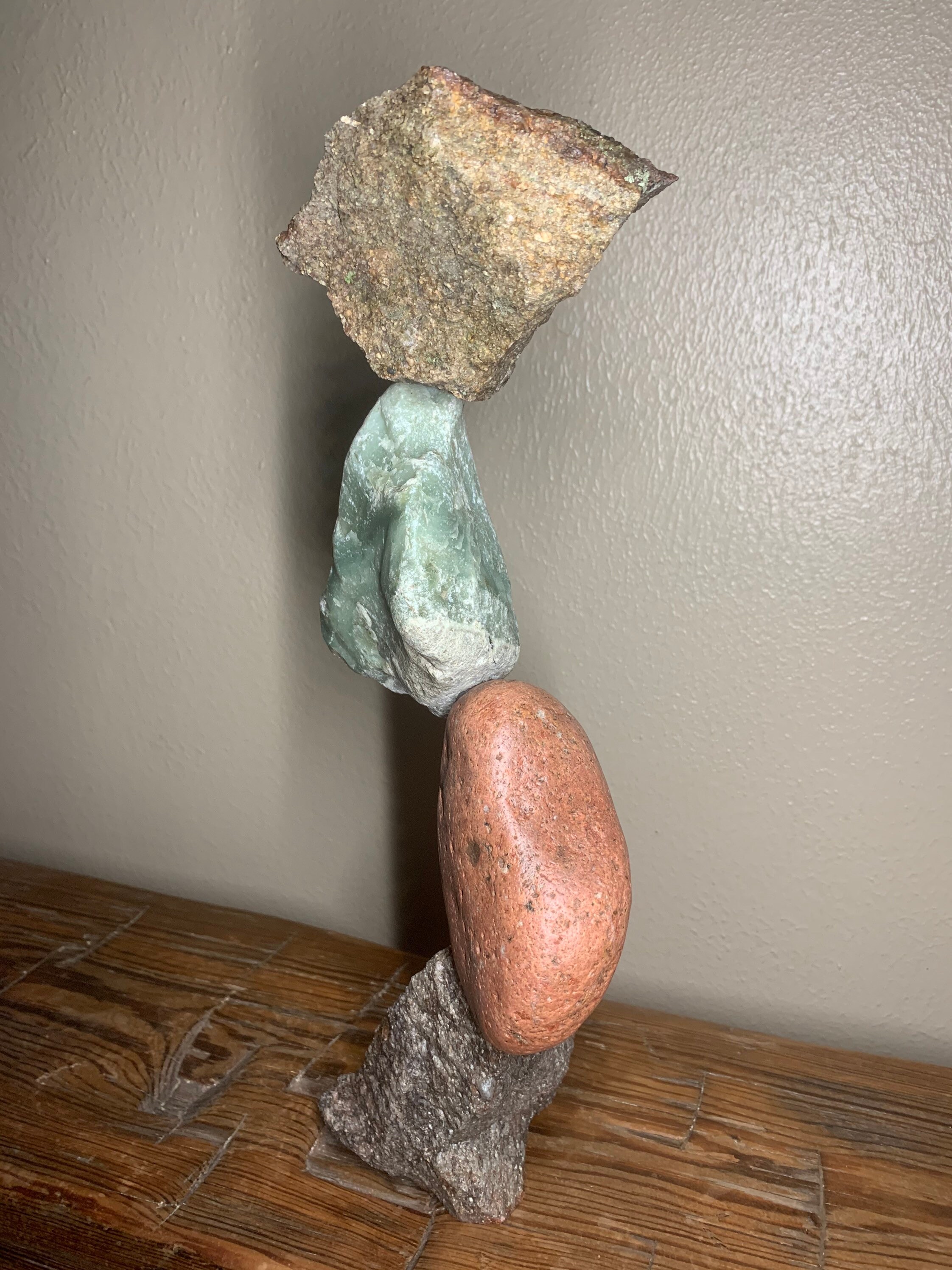 Floating Rock Sculpture Etsy