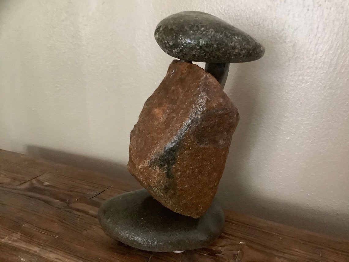 Floating Rock Sculpture Etsy