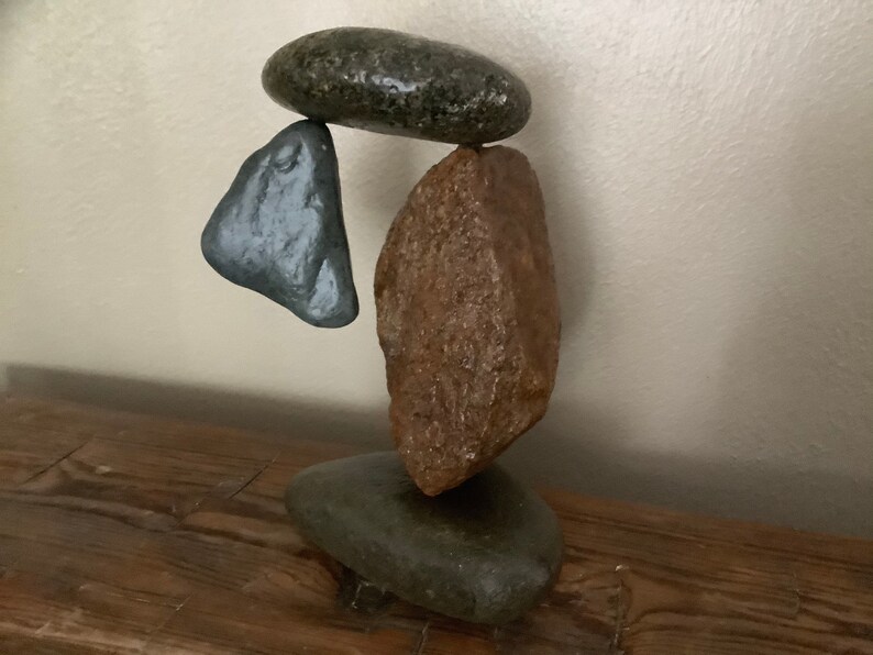 Floating Rock Sculpture Etsy