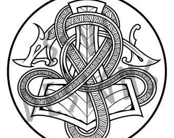 Mjolnir Serpent’s Knot