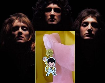 Freddie Mercury - Dangle Earrings