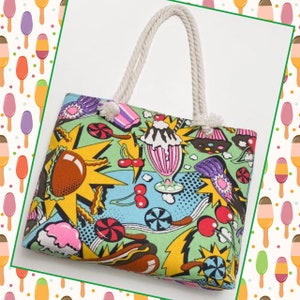 Sweetiepie - Retro Ice Cream Parlour Tote