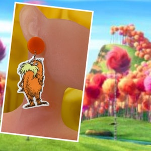 The Lorax - Dangle Earrings