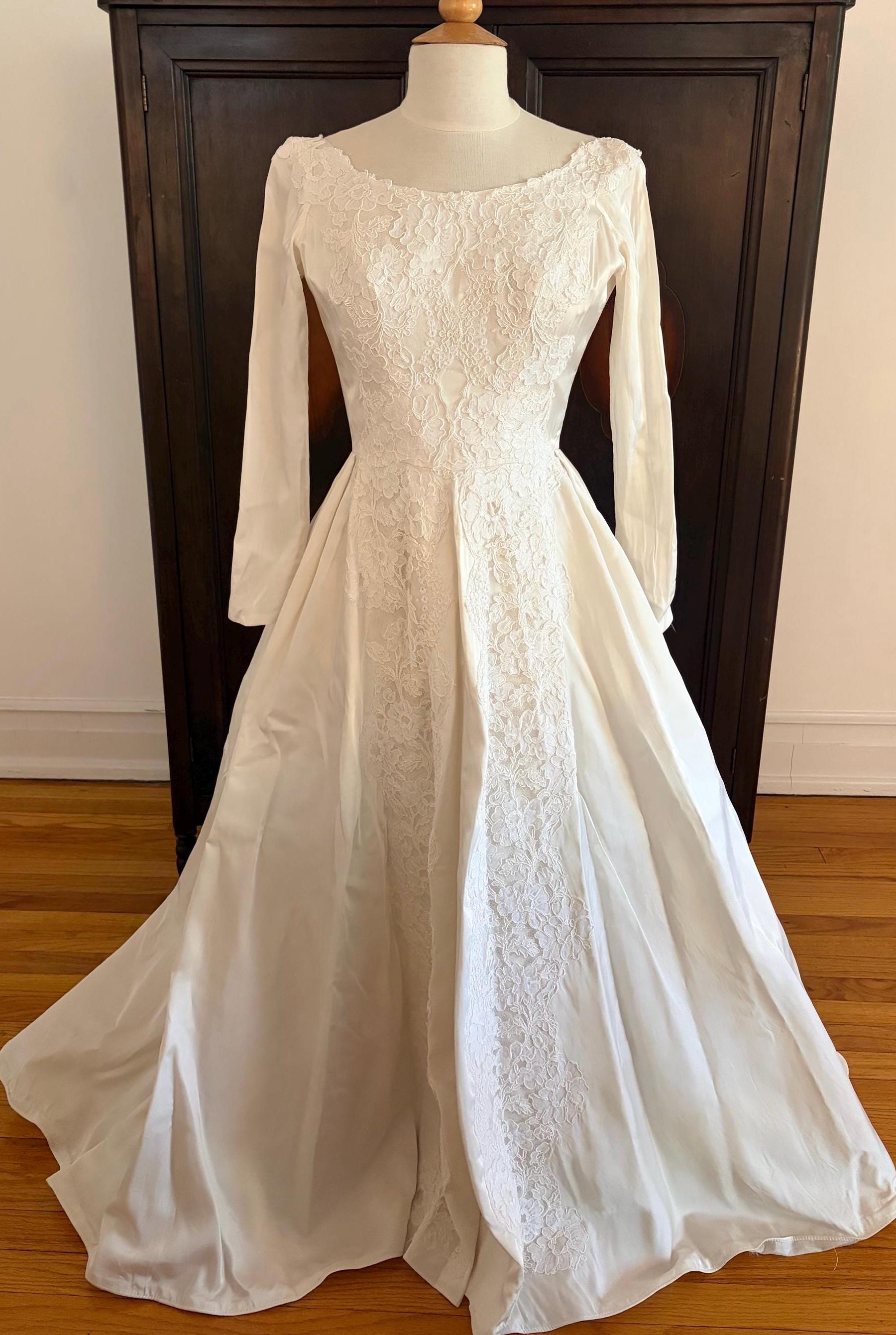 1950s Lace Dress - Etsy