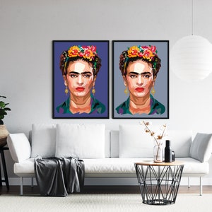 FRIDA KAHLO. Instant Download for Printing on Canvas Card - Etsy