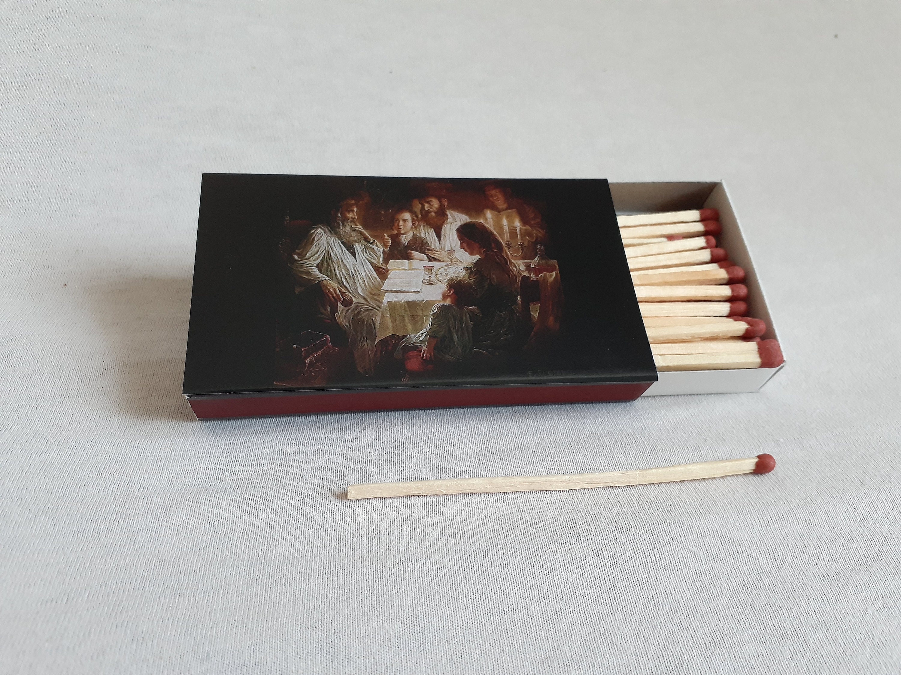 4 Matchsticks Extra Long Safety Matches Sulfur Free Etsy