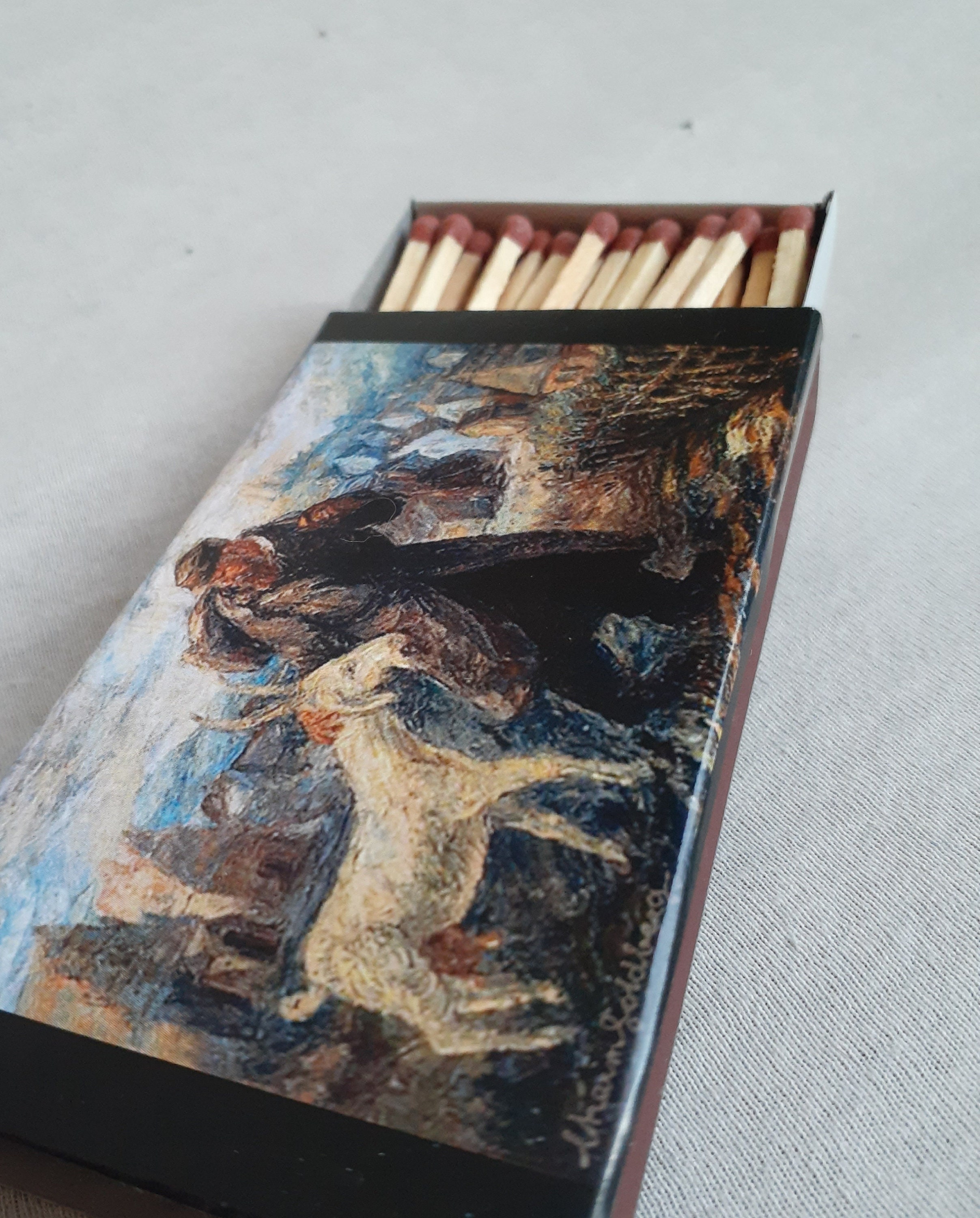 4 Matchsticks Extra Long Safety Matches Sulfur Free Etsy