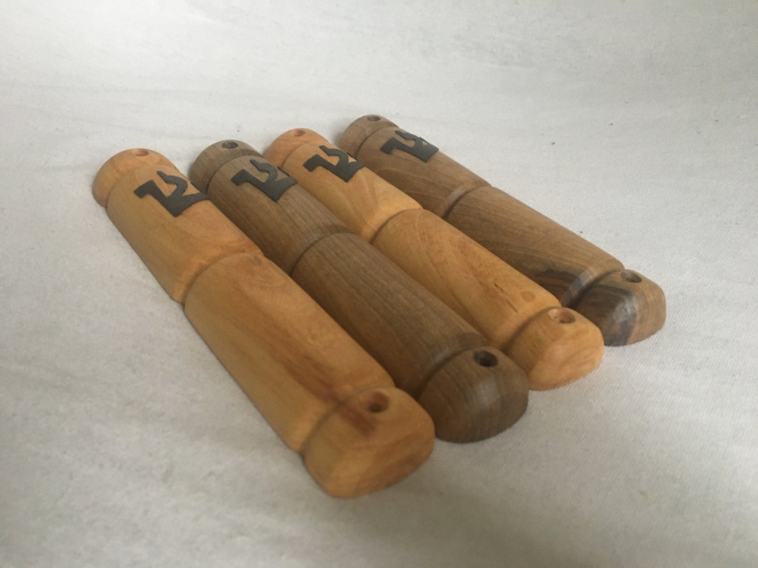 Home Blessing Wooden Mezuzah Case Holder Bait Wood Judaica Etsy