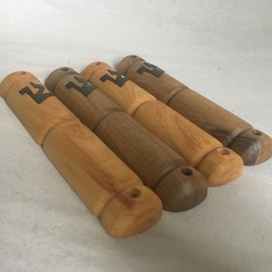 Home Blessing Wooden Mezuzah Case Holder Bait Wood Judaica Jewish Housewarming Wedding Rosh HashanaKosher Gift