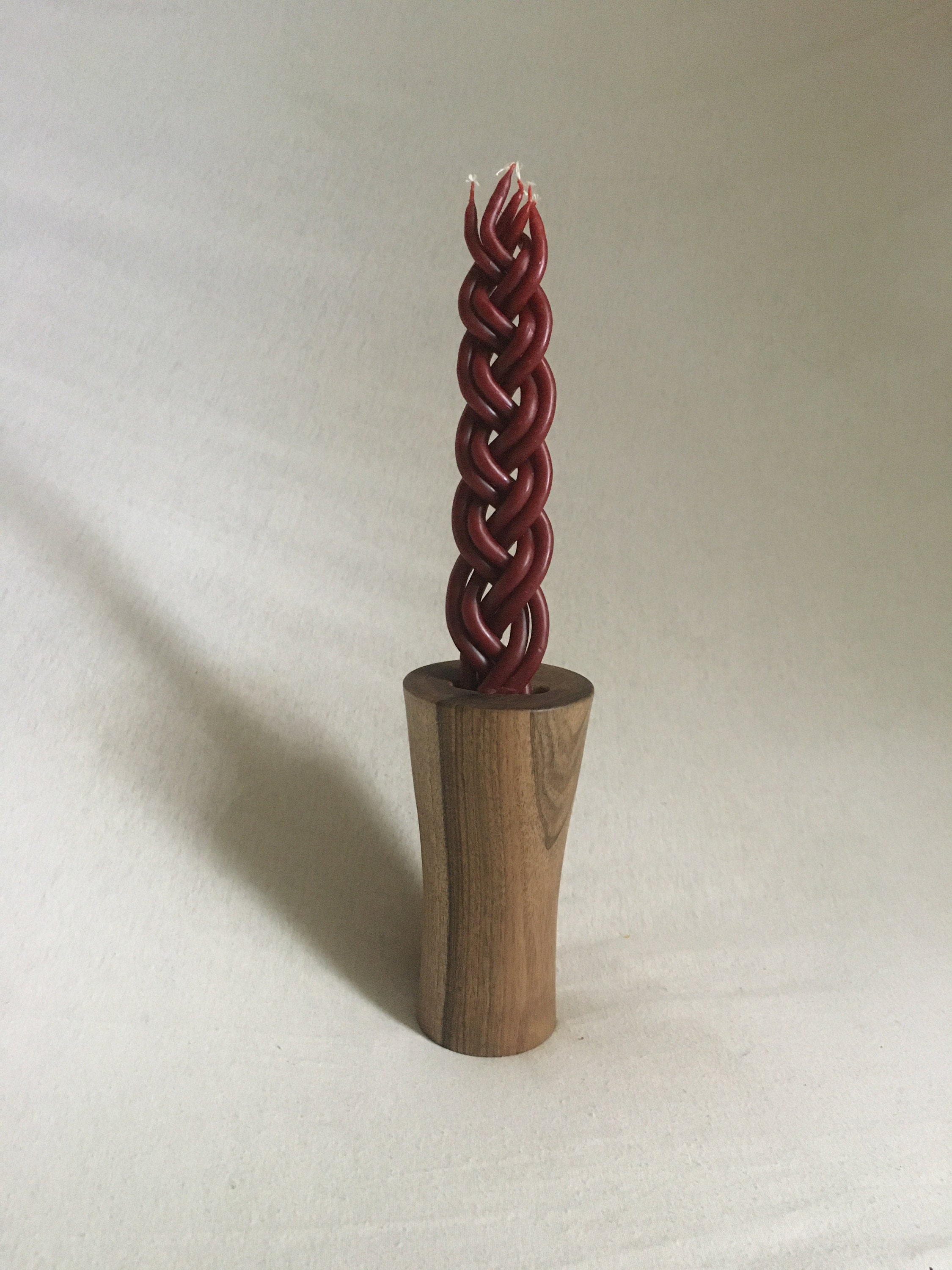 Havdalah Candle Holder Natural Walnut Reclaimed Wood Shabbat Etsy UK