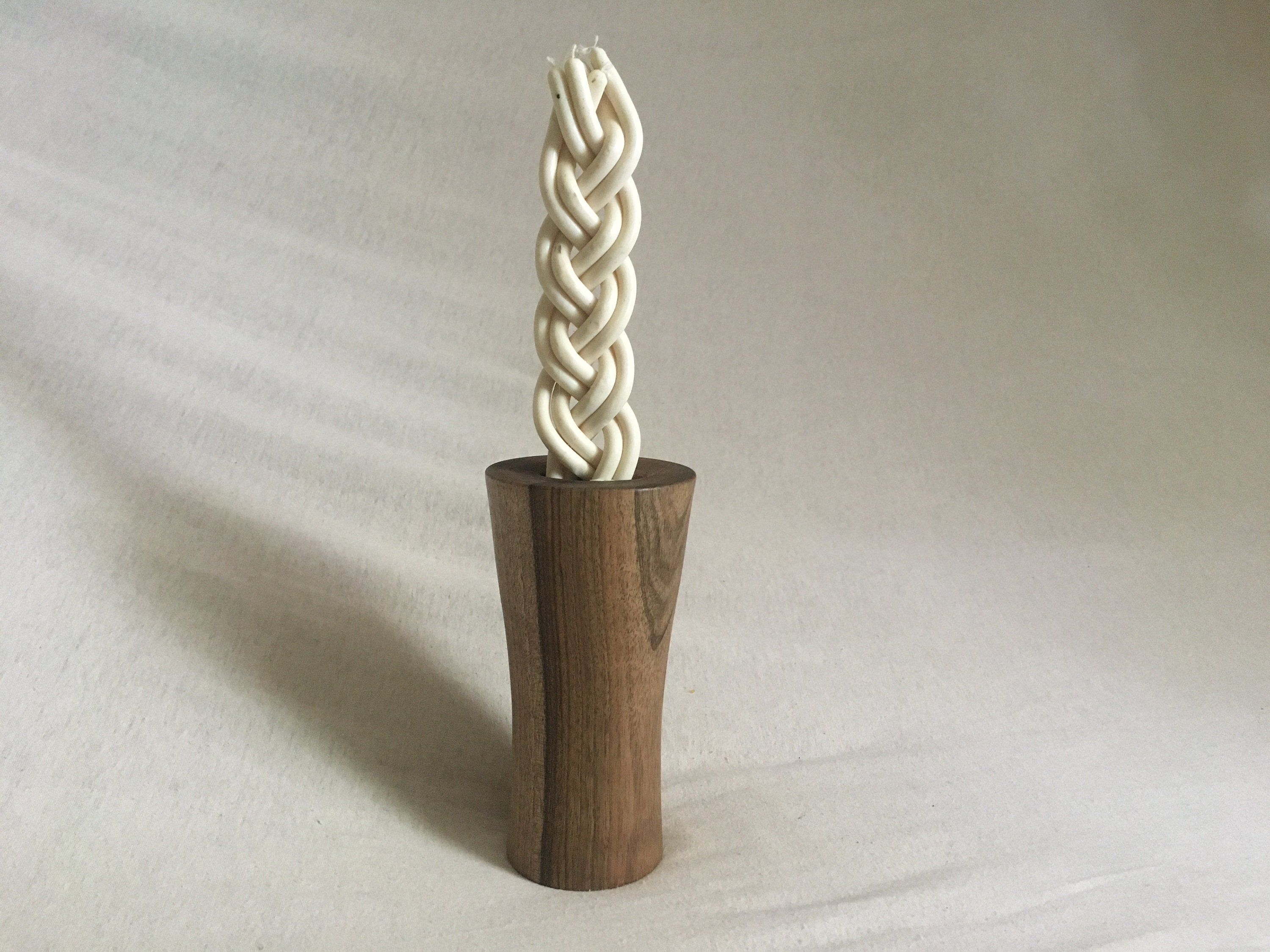 Havdalah Candle Holder Natural Walnut Reclaimed Wood Etsy UK