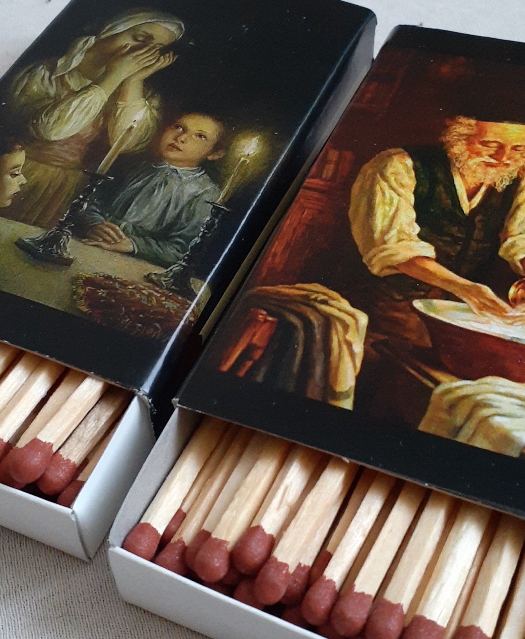 4 Matchsticks Extra Long Safety Matches Sulfur Free Etsy