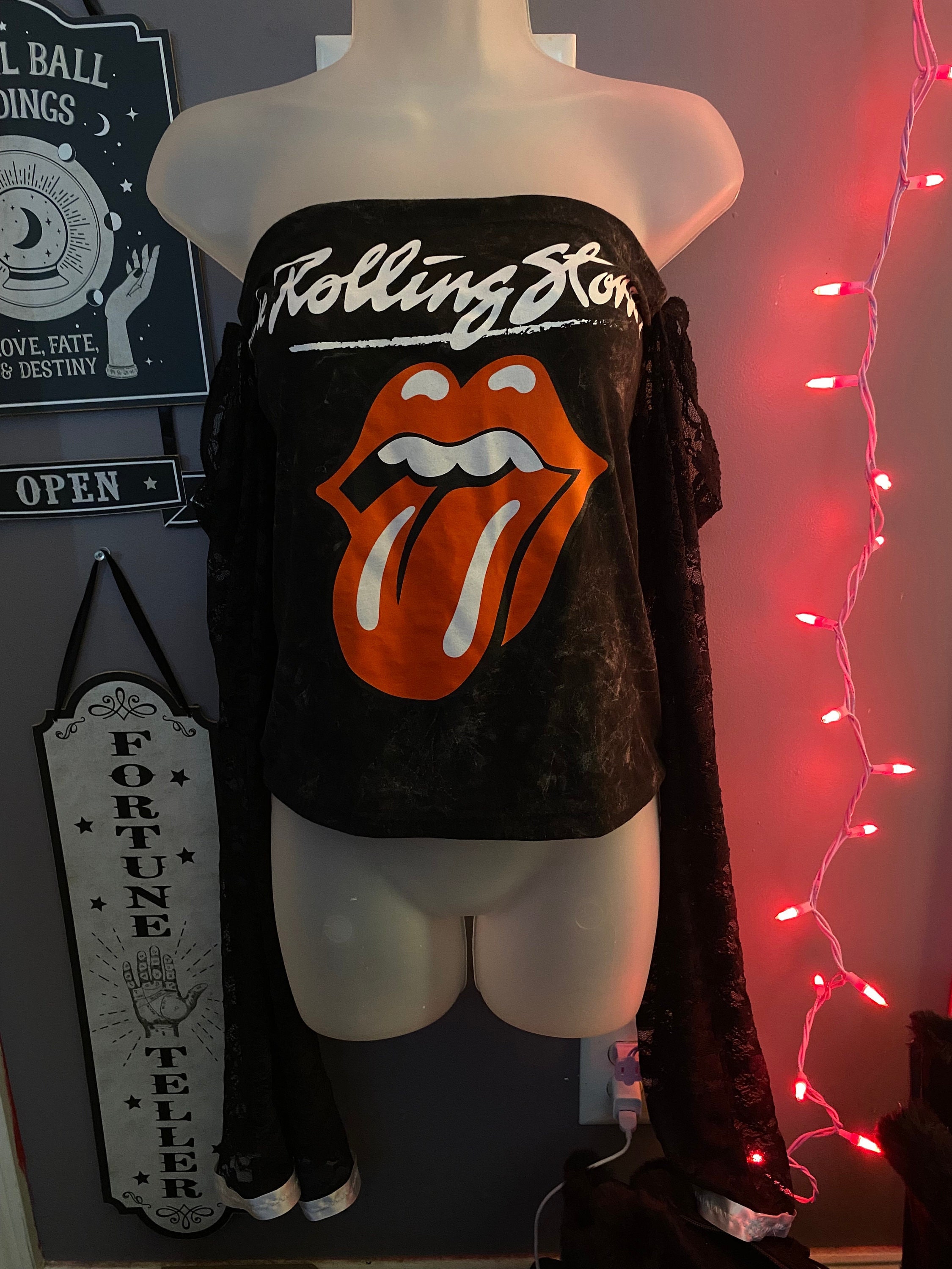 Rolling stones off the shoulder shirt sale