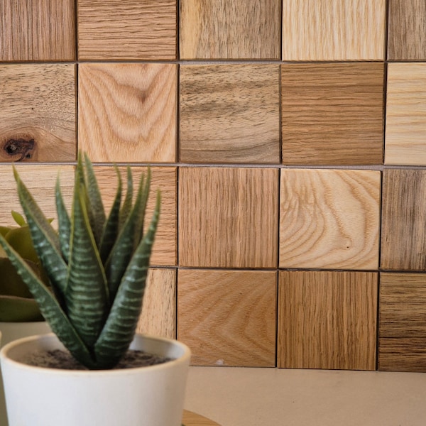 Carreaux en bois massif Français