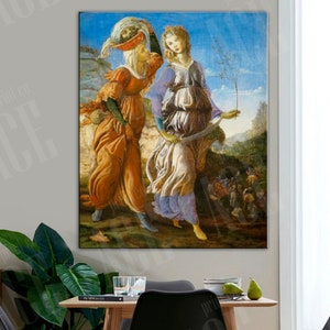 Botticelli Reproduction Print, Sandro Botticelli Canvas Print