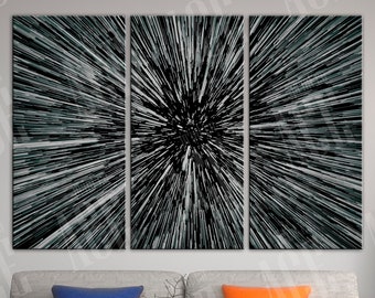 Hyperspace Wall Art, Jump to Hyperspace Canvas