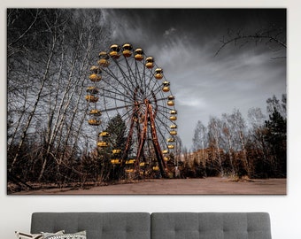 Chernobyl Print, Chernobyl Wall Art