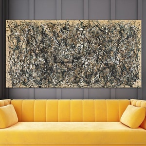Abstract Modern Decor Canvas, Abstract Wall Art, Expressionism Print, Contemporary Reproduction Print