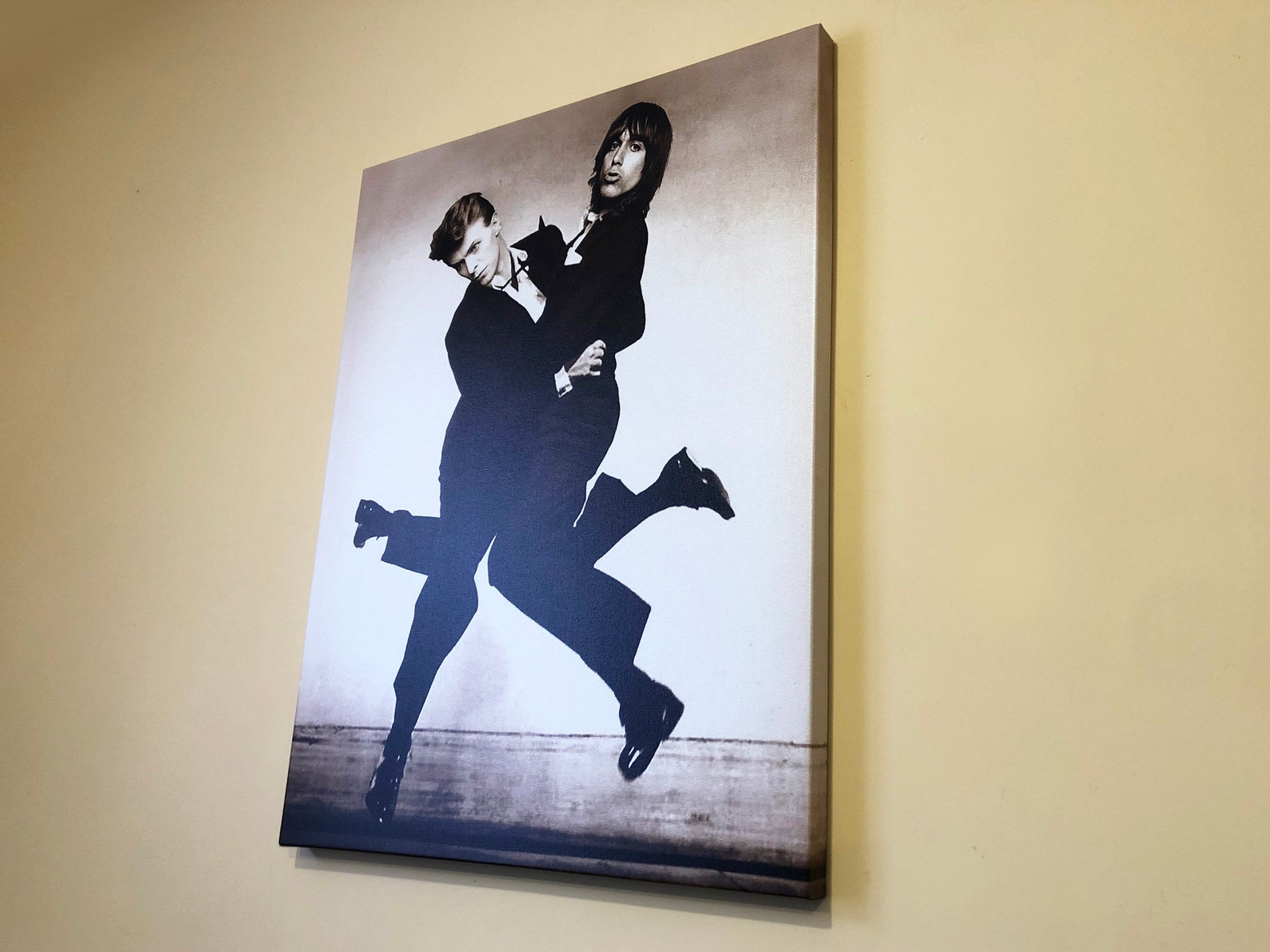David Bowie and Iggy Pop Print Retro Photography Bowie Iggy | Etsy