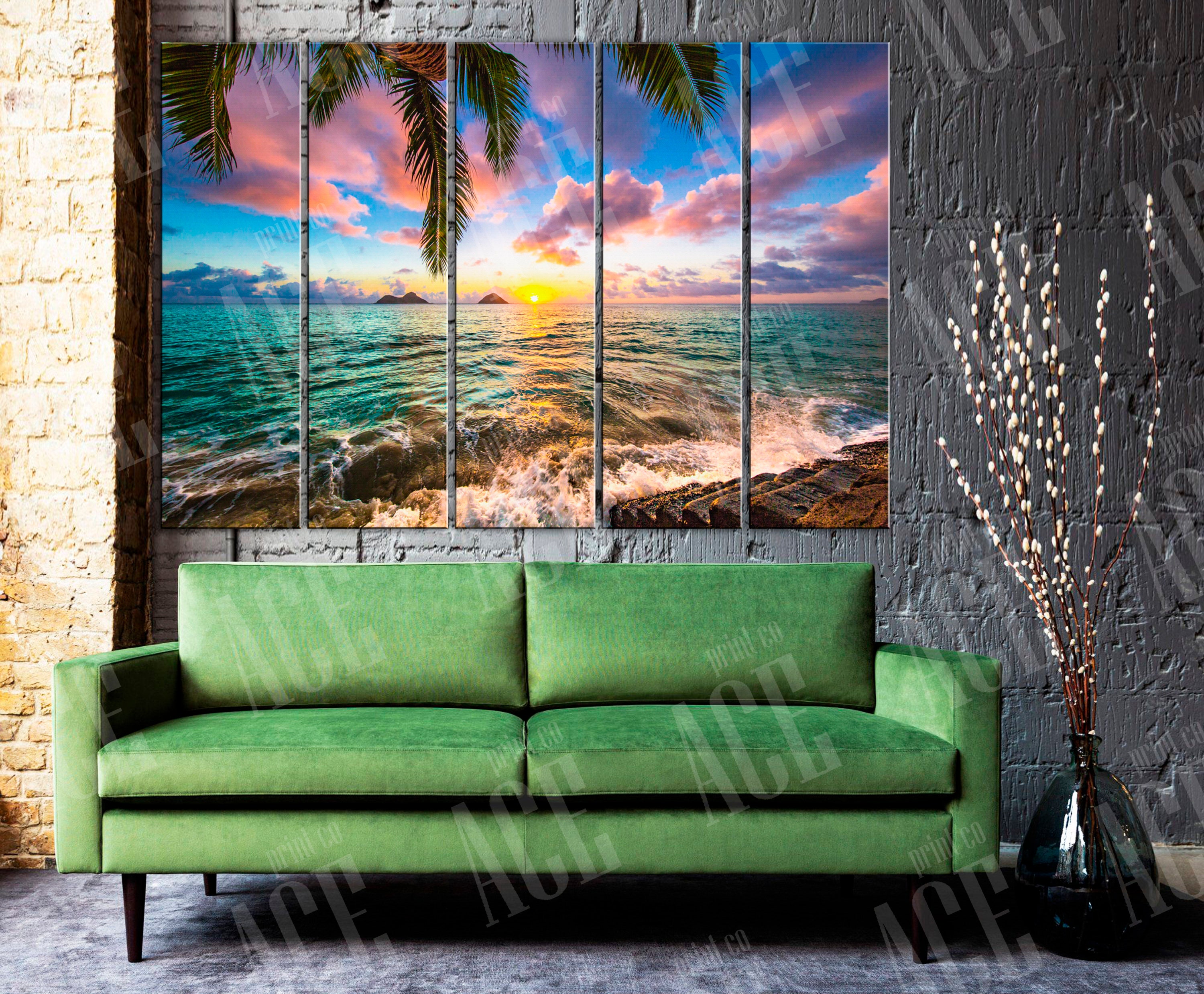 Beach Wall Art Ocean Print Ocean Shore Print Etsy