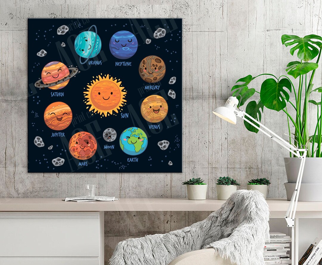 Personalised Solar System for Kids