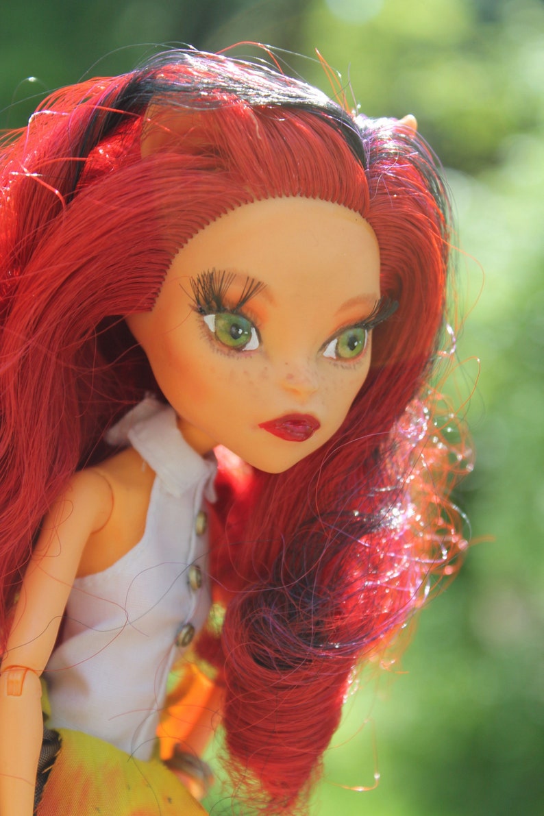 OOAK Monster High Tiger Lily Girl Doll Etsy