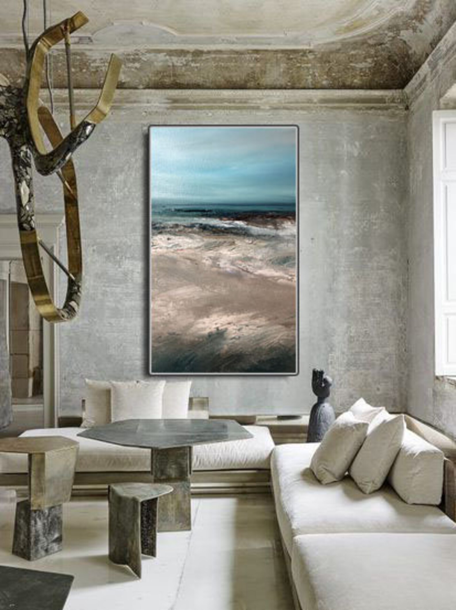 Marine Painting Contemporary Art Ocean Painting Painting Etsy