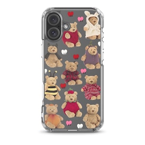 jellycat bear inspired iPhone phone case