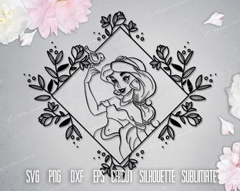 Download Jasmine Svg Etsy