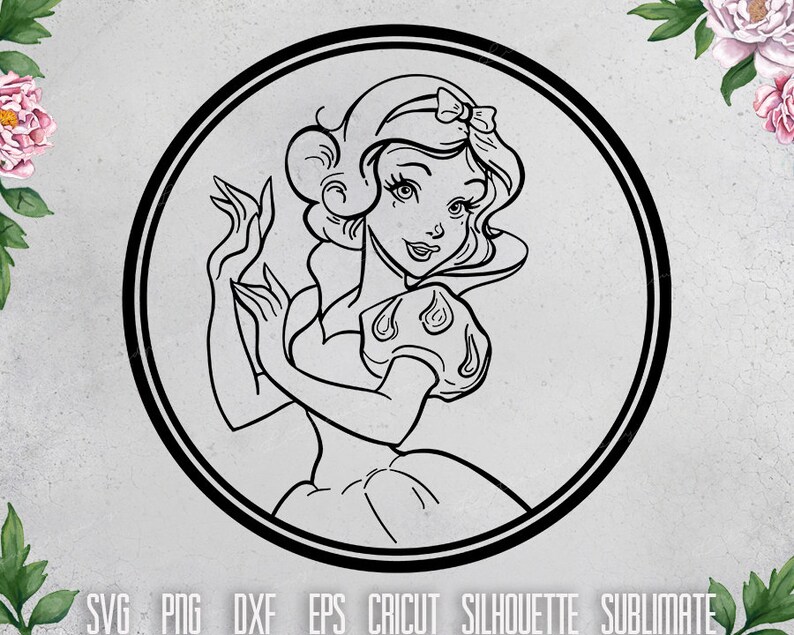 Free Free 77 Disney Princess Snow White Svg Free SVG PNG EPS DXF File