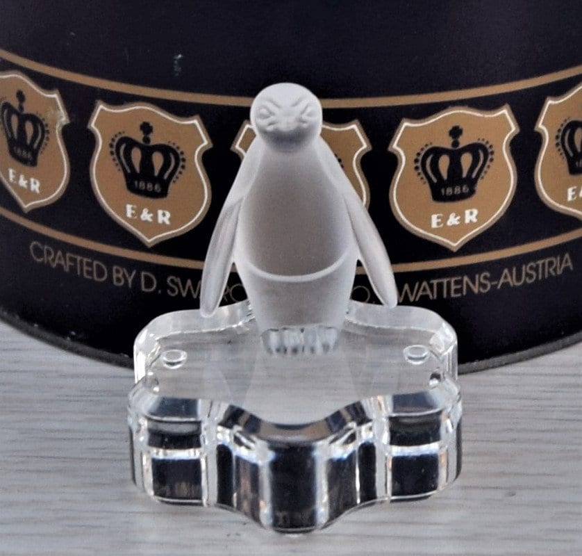 氷河の上のペンギン スワロフスキー エベリング＆ロイス クリスタル