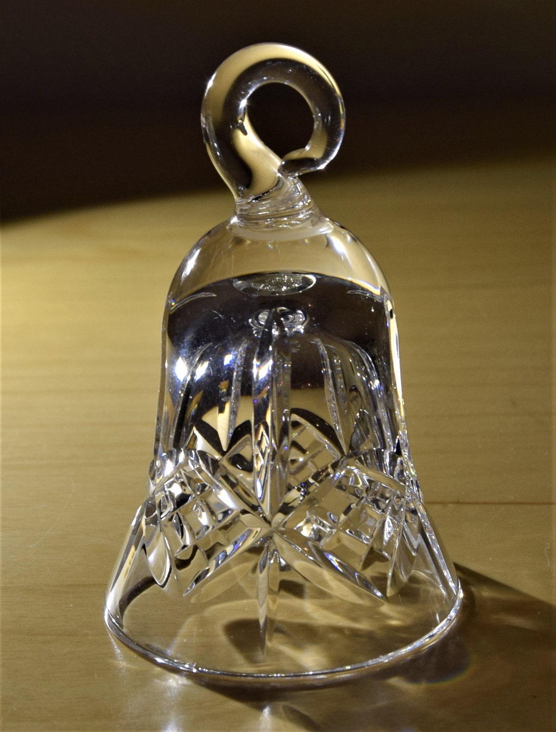 Irish cut crystal bell CAVAN Irish Crystal FREE SHIPPING Etsy