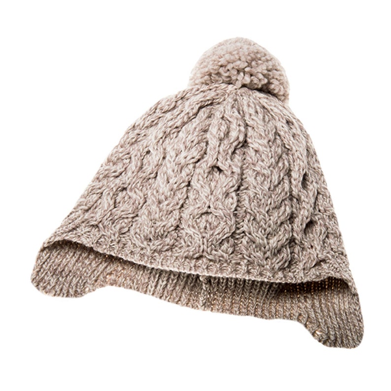 Oatmeal Kids Aran Hat