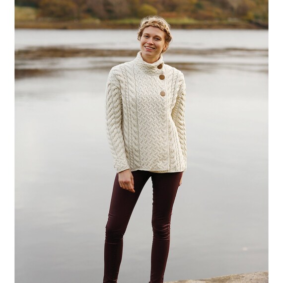 Supersoft Crossover Button Cardigan 