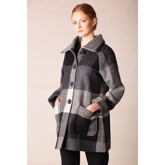 Donegal Tweed Car Coat - Etsy 