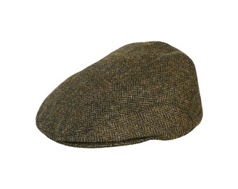 balmoral tweed flat cap