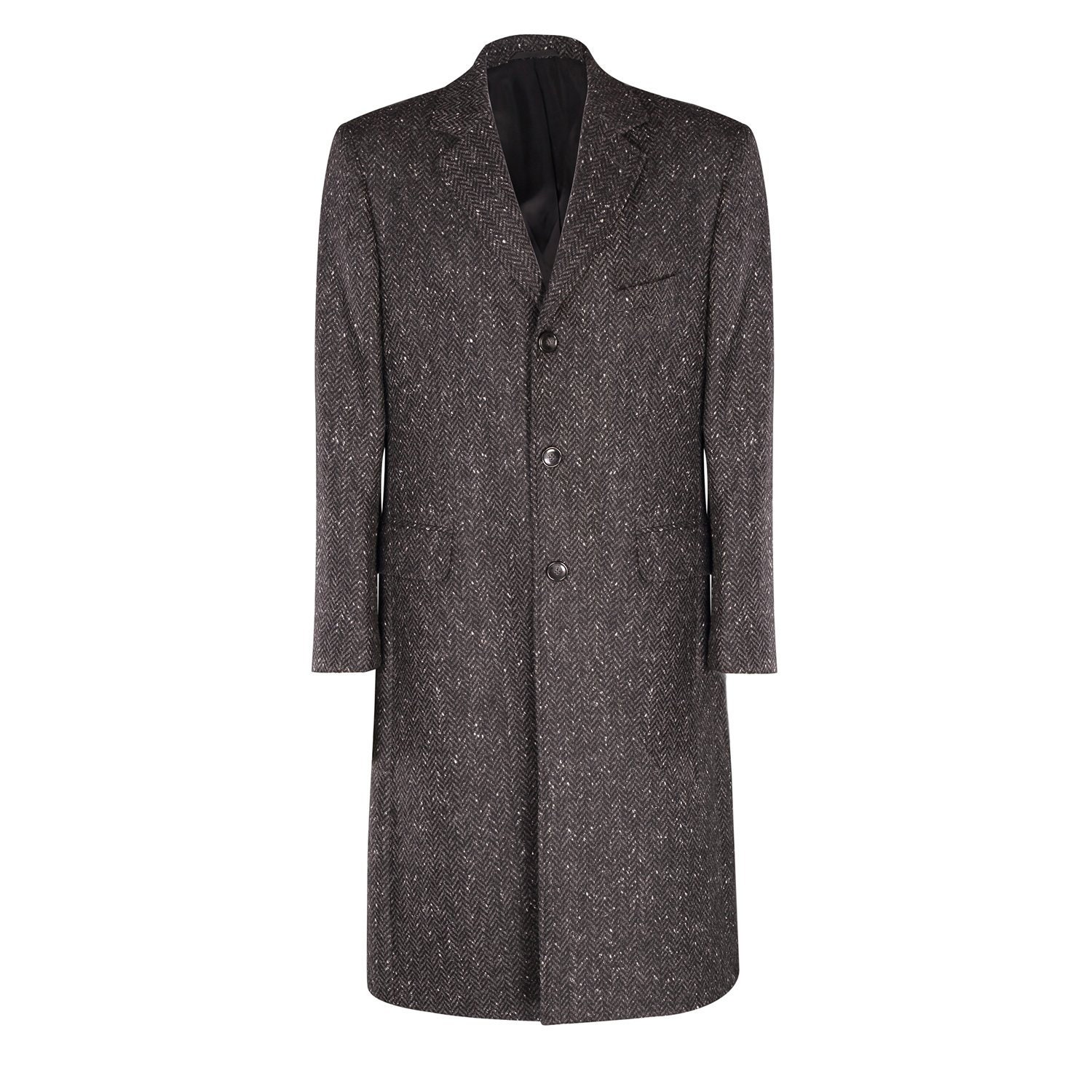 Herringbone Overcoat - Etsy UK