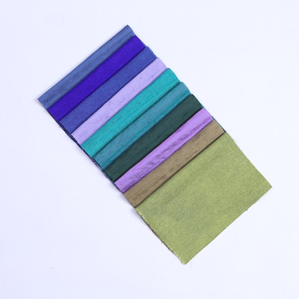 Peacoat Blue Dupioni Silk Fabric