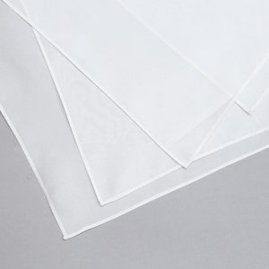 8 momme Silk Habotai Scarf, 5 momme Habotai Silk Scarf, Head Wrap, Paintable Dye-able PFD Silk, image 3