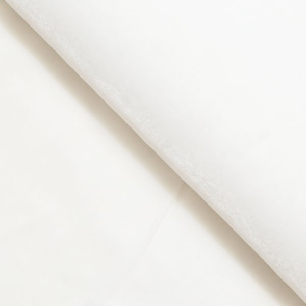 White Silk Velvet, Fabric by the Yard, 45 Inches Wide,