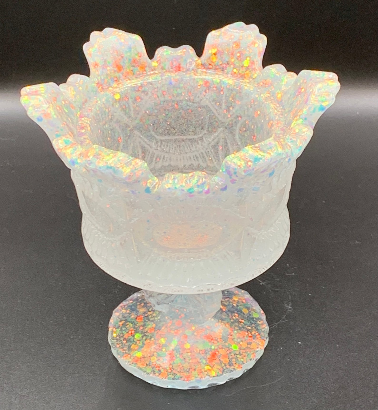 Decorative candy dish or candle holder Etsy